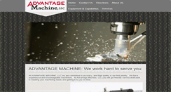Desktop Screenshot of advantagemachine.net